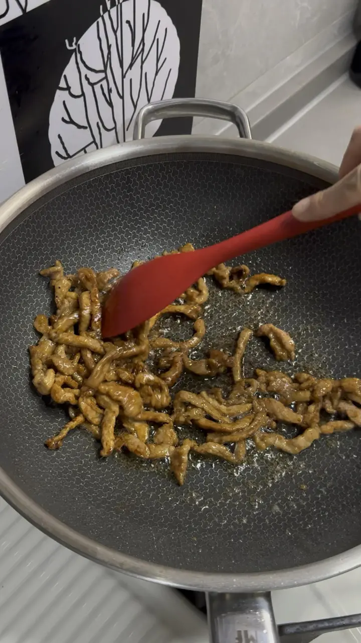 青椒肉丝 第 3 步