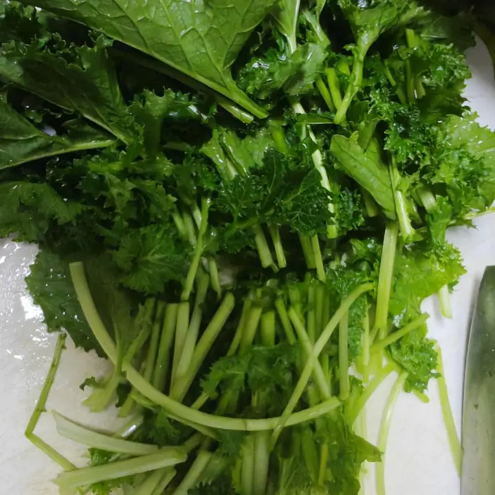 清炒苔菜 第 2 步