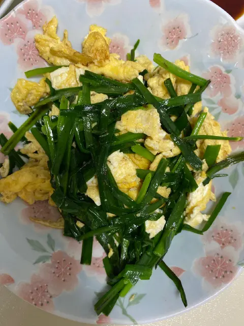 韭菜炒鸡蛋