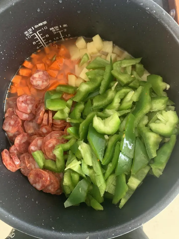 火锅底料懒人焖饭 第 5 步