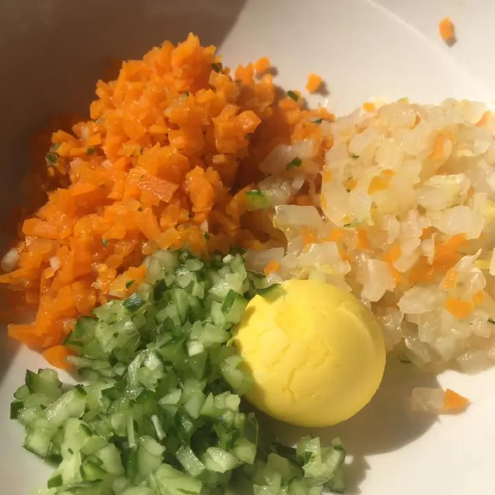 早餐饭团 第 1 步