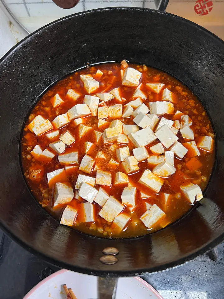 麻婆豆腐 第 4 步
