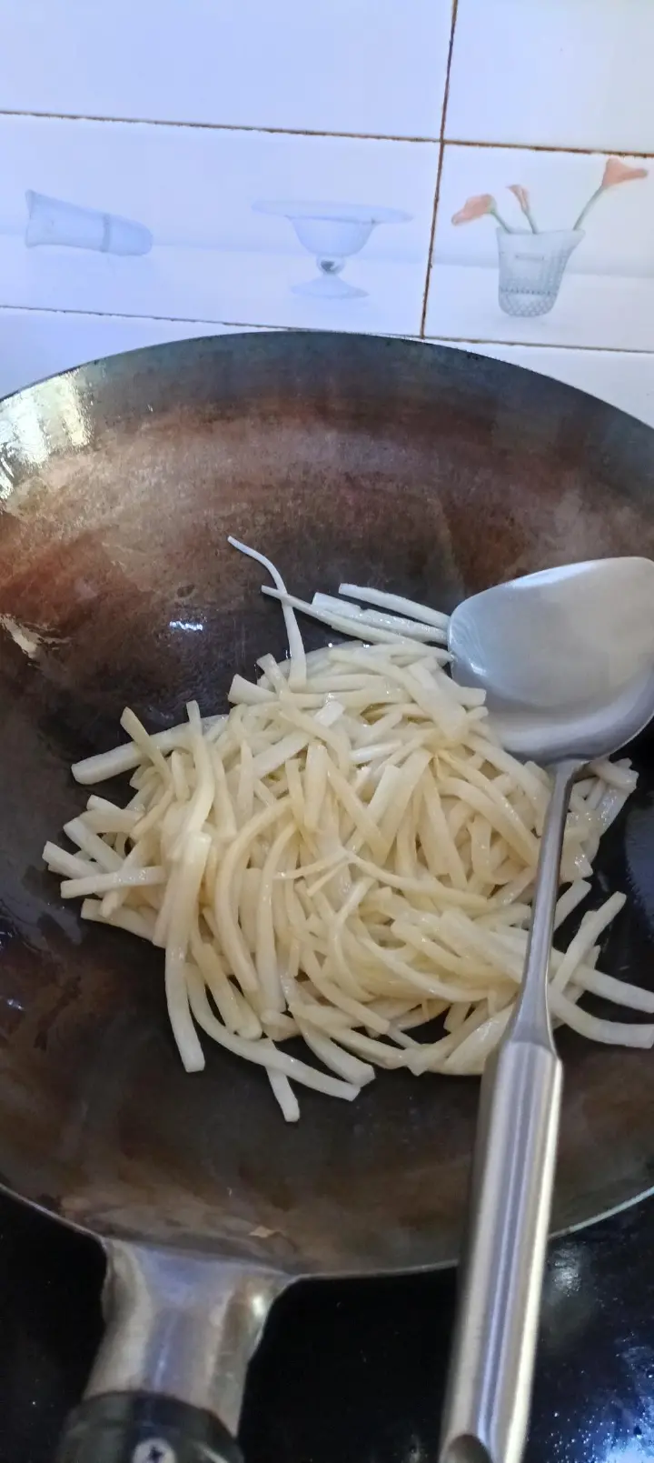 白萝卜丝煎蛋汤 第 11 步