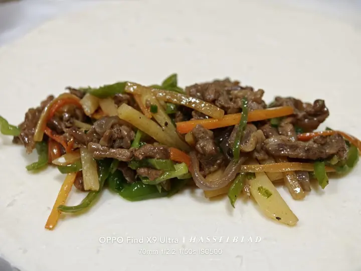 土豆牛肉芝士手抓饼卷 第 6 步