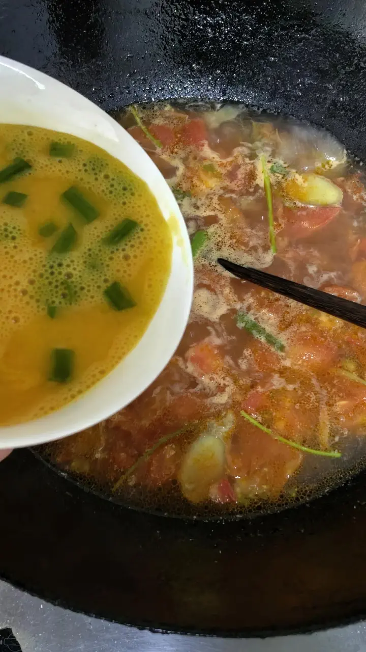 番茄蛋汤 第 12 步