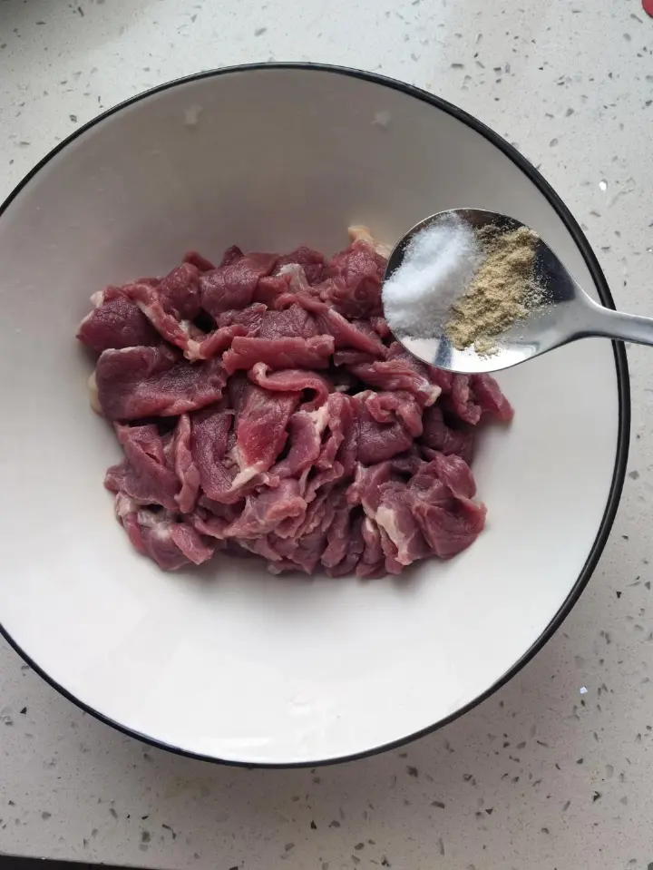 香辣捞汁牛肉片 第 4 步