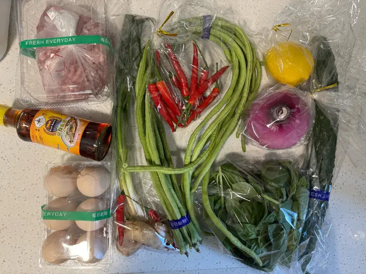 泰式打抛饭 第 1 步