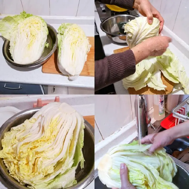 自制辣白菜 第 1 步
