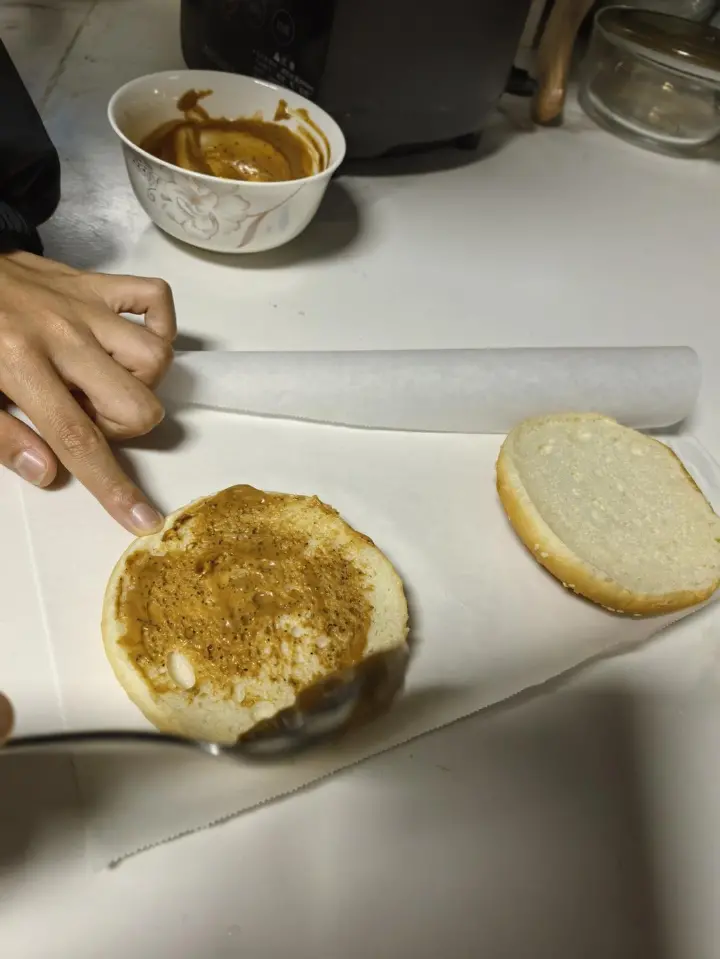 快手牛肉汉堡 第 5 步