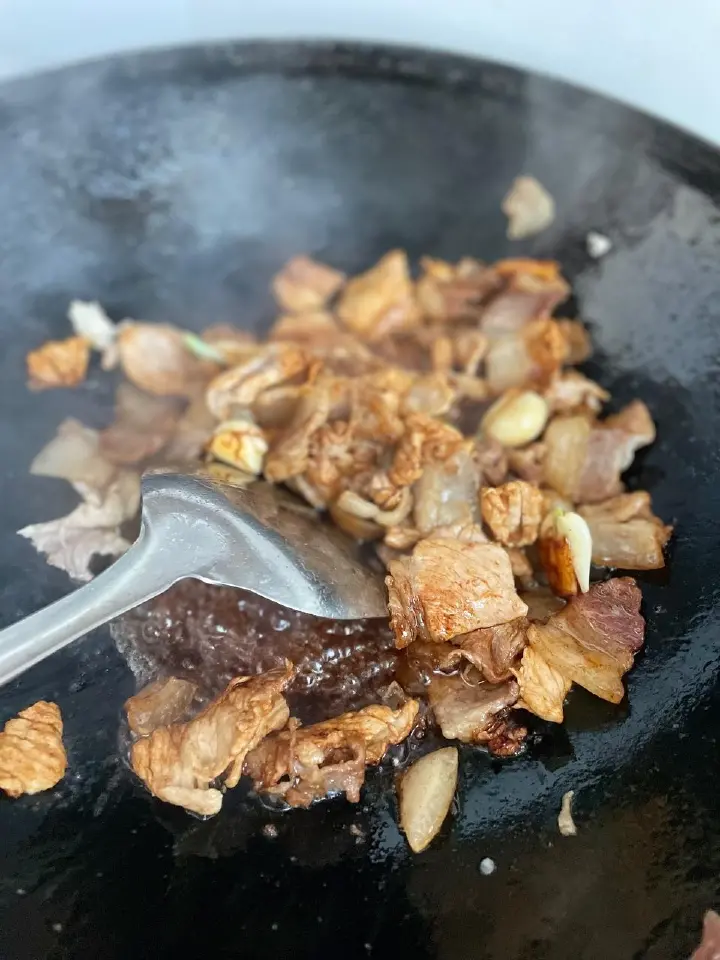 家常小炒肉 第 4 步
