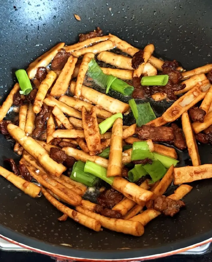 笋炒肉丝 第 7 步