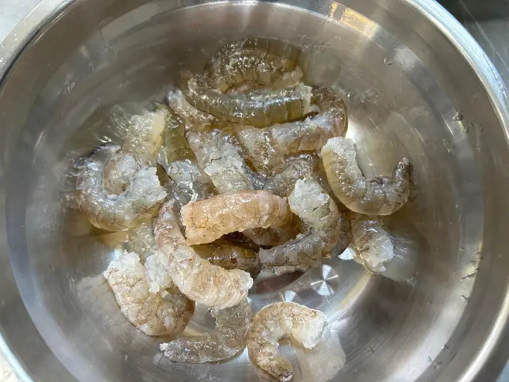 芥末虾球 第 1 步