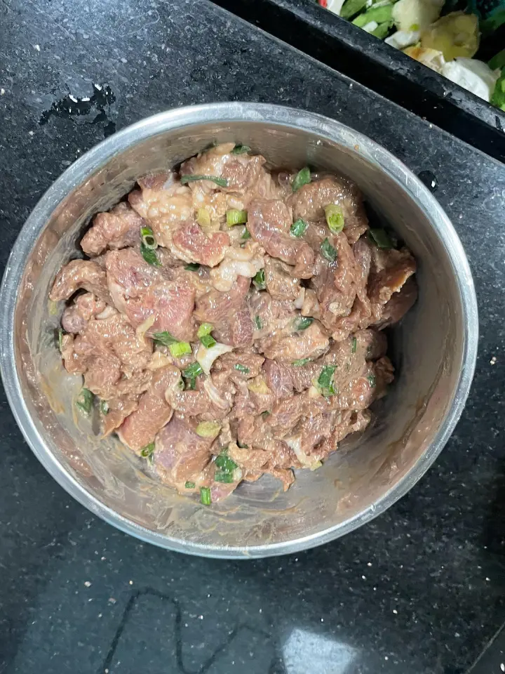 虾酱蒸猪肉 第 12 步