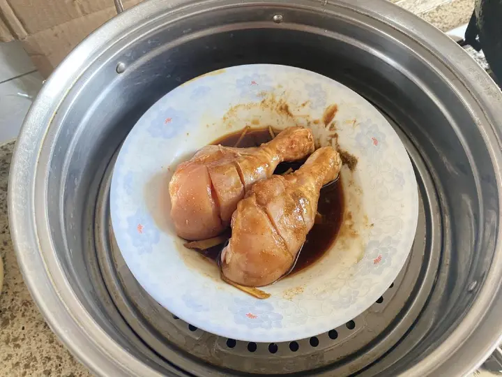 清蒸鸡腿 第 4 步