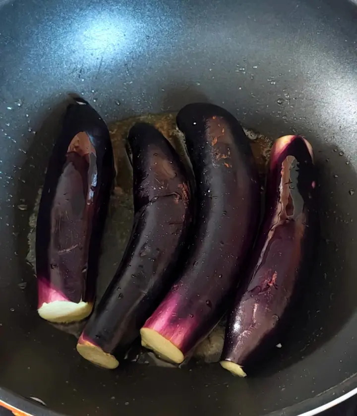 肉末酱烧茄子 第 3 步
