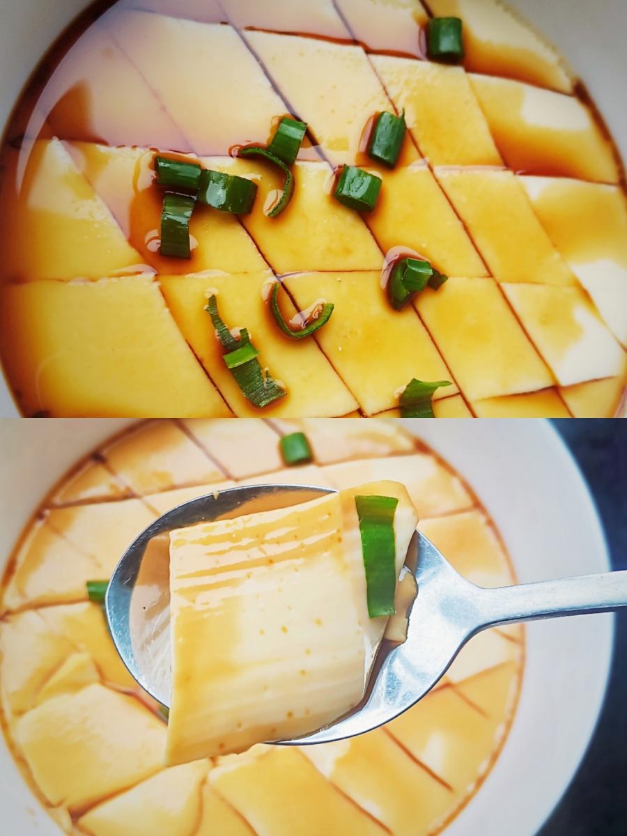 嫩滑鸡蛋羹成品图