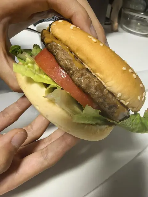 快手牛肉汉堡
