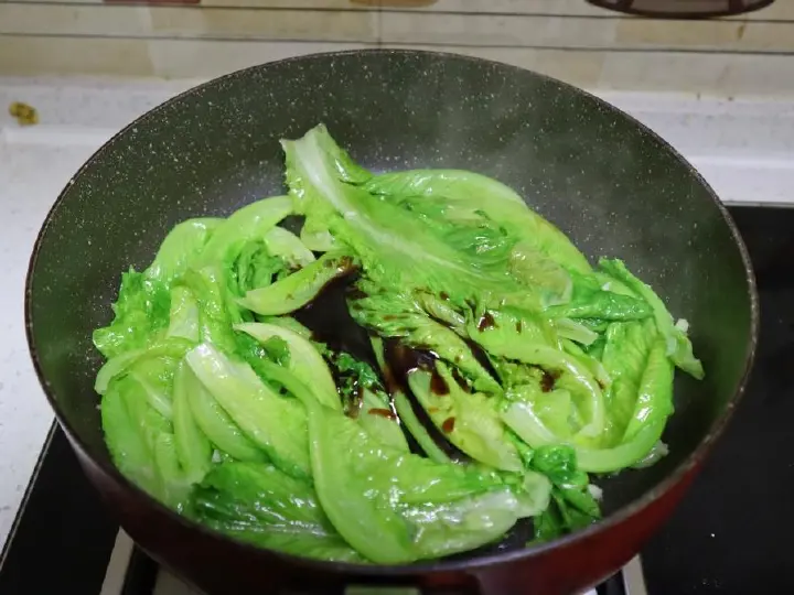 蚝油生菜 第 7 步