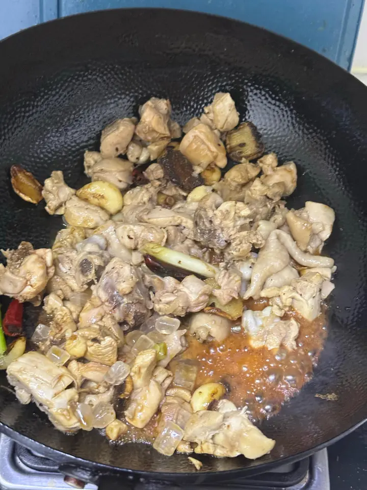三杯鸡 第 7 步