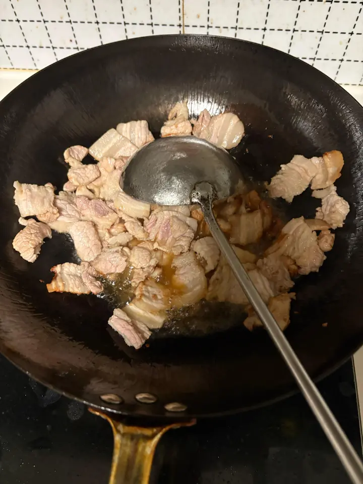 大蒜酱油五花肉 第 2 步