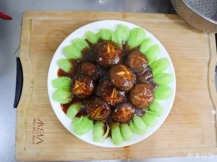 蚝油香菇青菜 第 12 步
