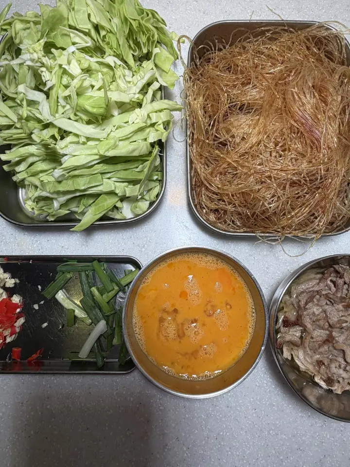 包菜炒粉丝 第 5 步