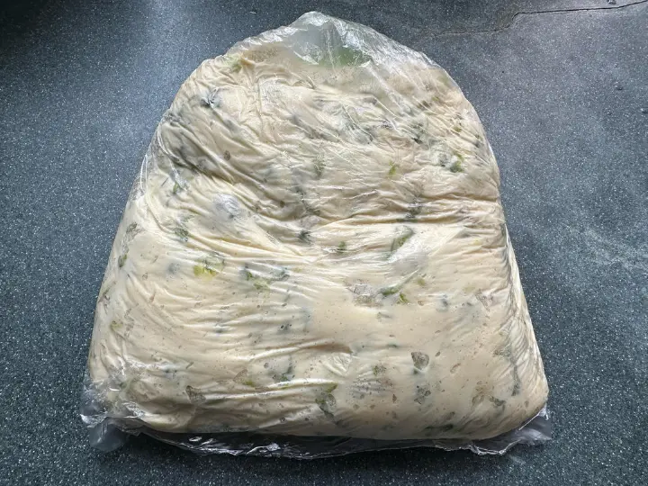 槐花发面软饼 第 4 步
