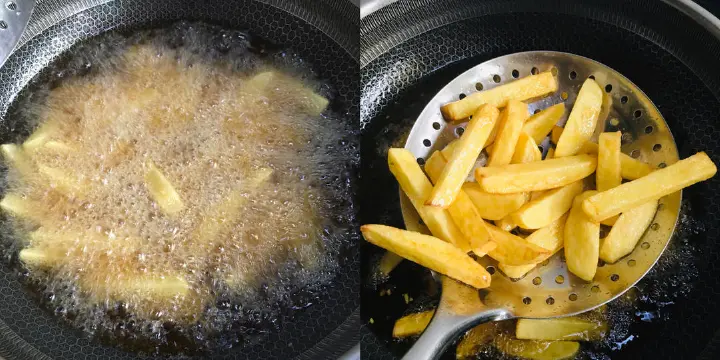 糖醋土豆条 第 4 步
