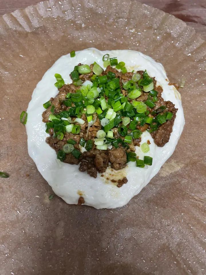 葱香肉饼 第 5 步