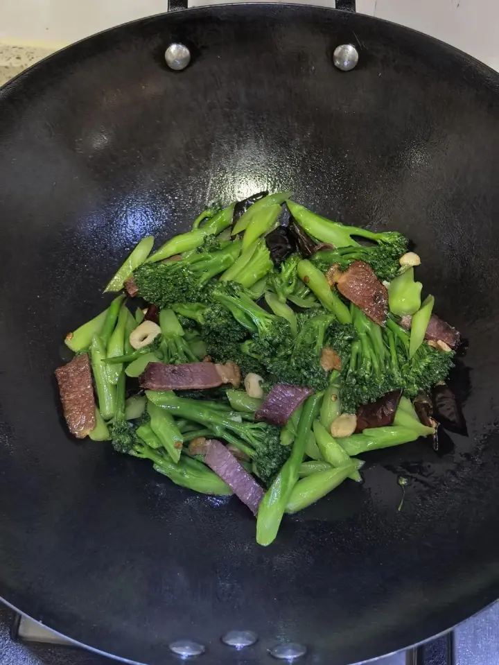 清炒西兰苔 第 11 步