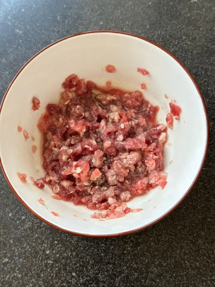 番茄洋葱牛肉烩饭 第 1 步