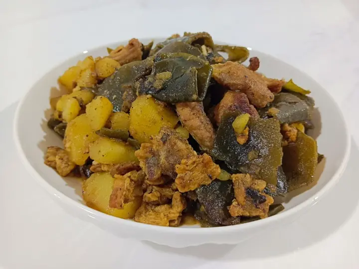 白玉菇炒鸡蛋 第 10 步