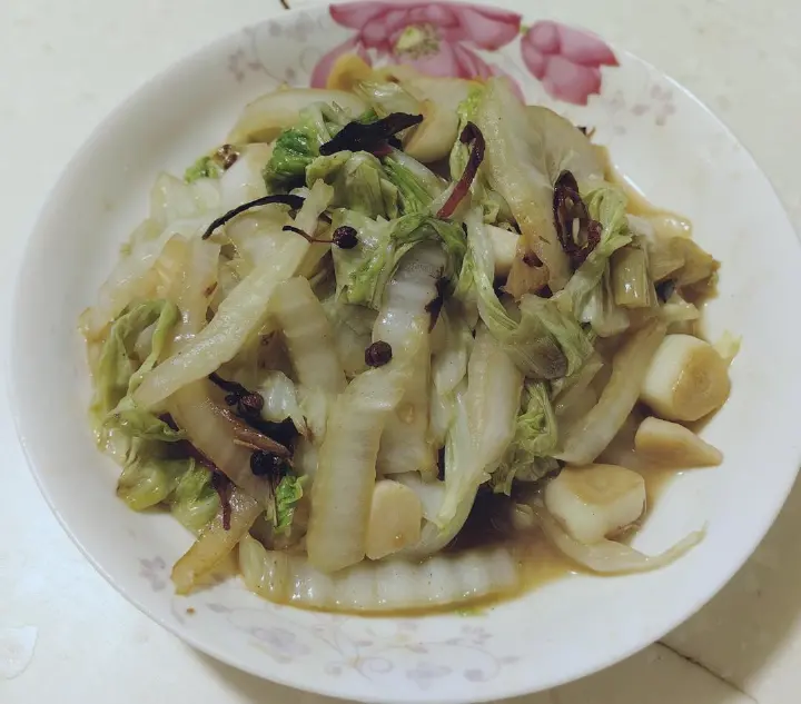 家常炒白菜 第 3 步