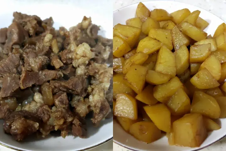 土豆烧牛肉 第 1 步