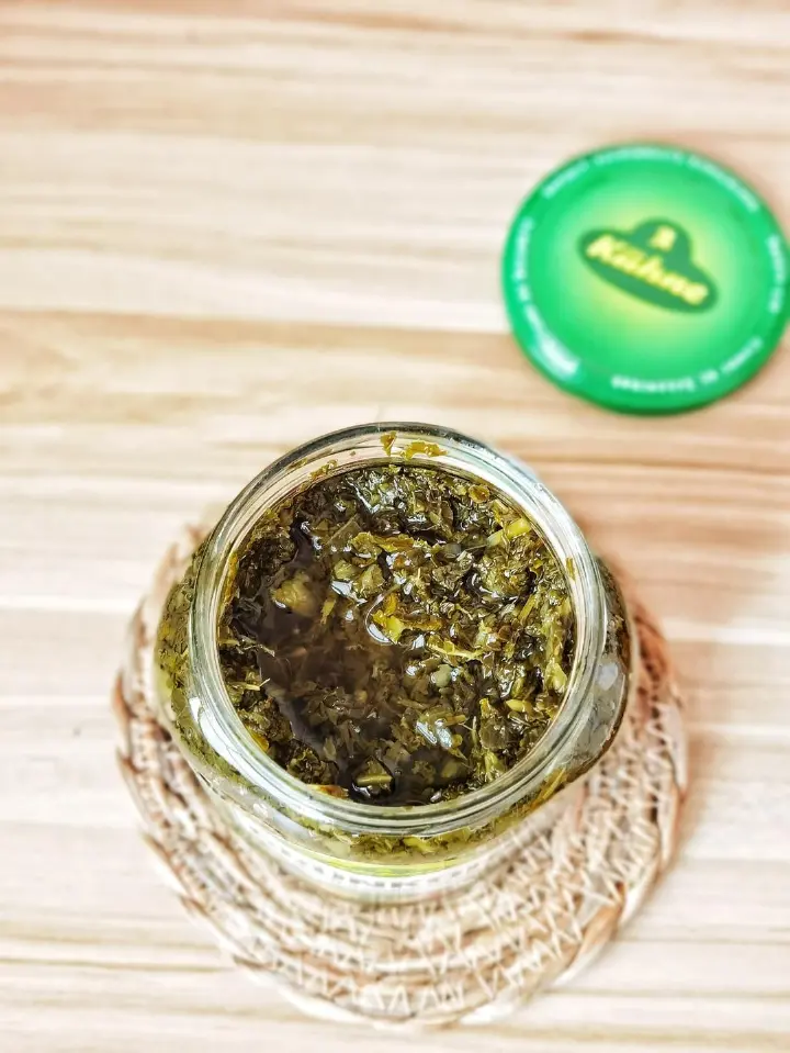 羽衣甘蓝炒蛋 第 2 步