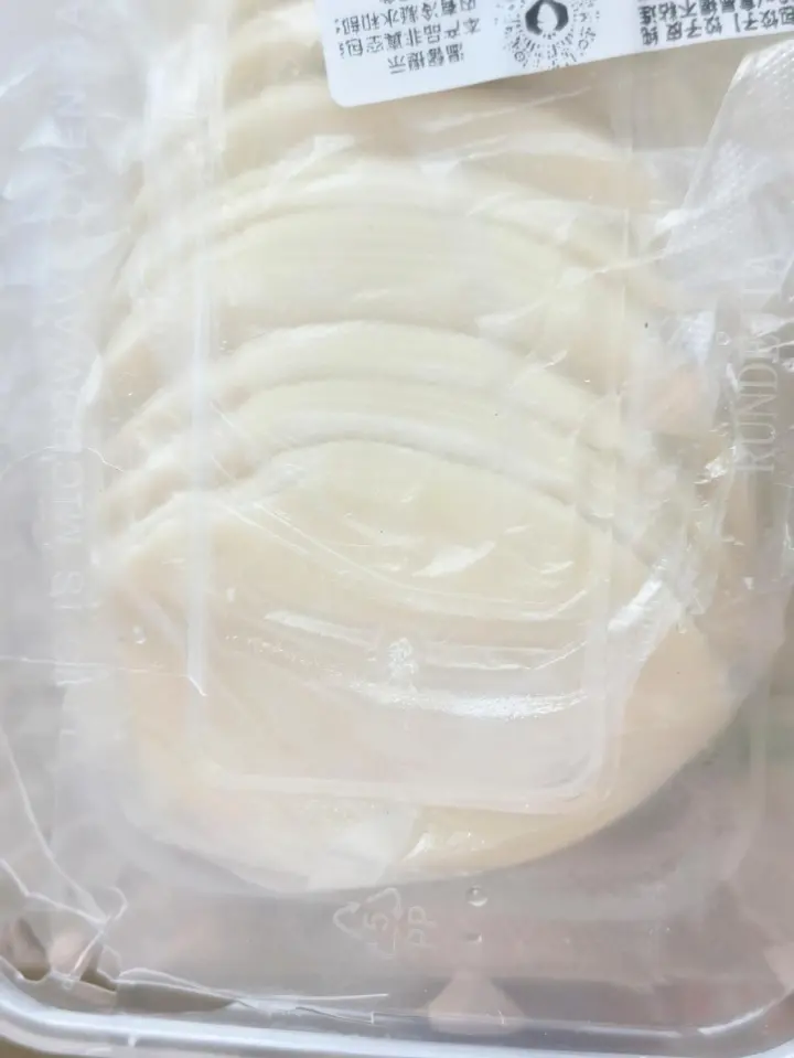 虾滑包菜水晶包 第 3 步
