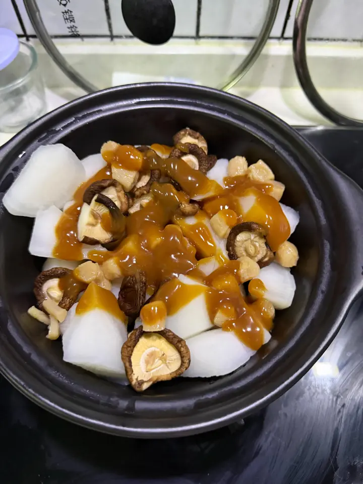 鲍汁烧萝卜 第 3 步