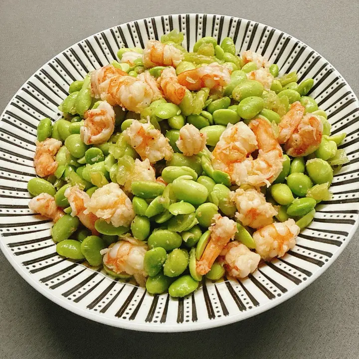 毛豆炒虾仁 第 13 步