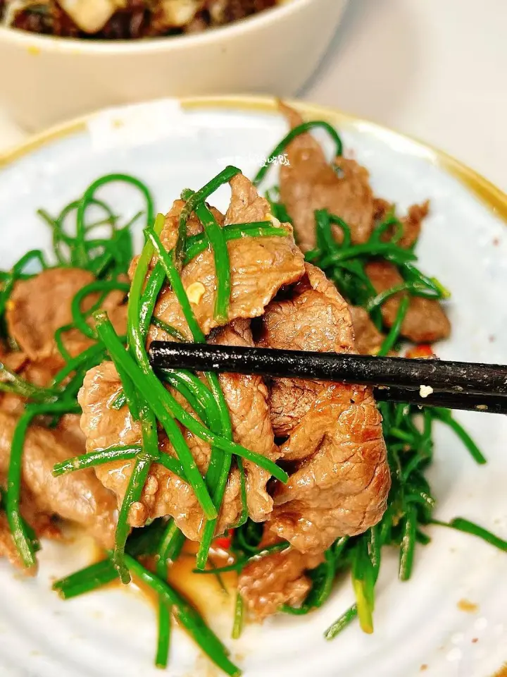 沙葱炒牛肉 第 3 步