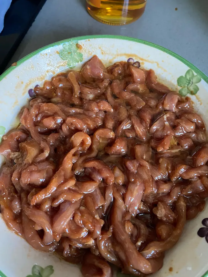 榨菜青椒肉丝 第 3 步