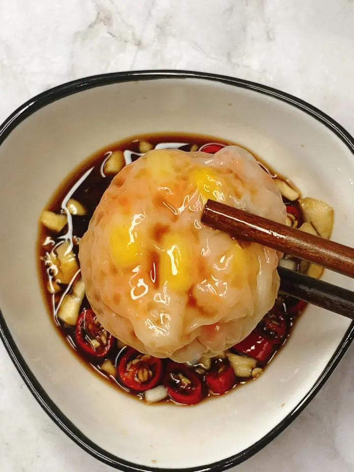 水晶虾饺 第 3 步