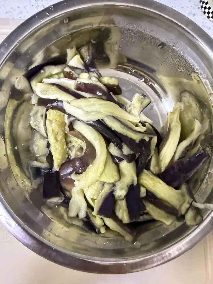 蒜泥凉拌茄子 第 7 步
