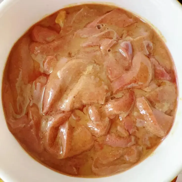 酸辣椒炒猪肝 第 1 步