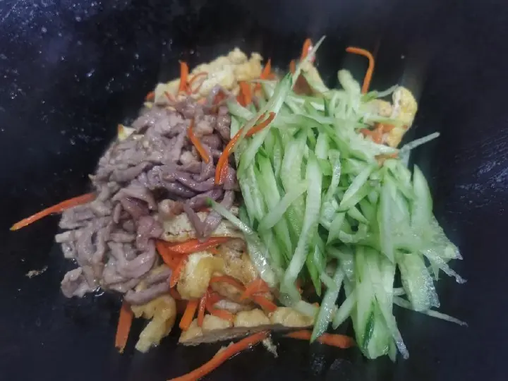 家常炒豆皮 第 7 步