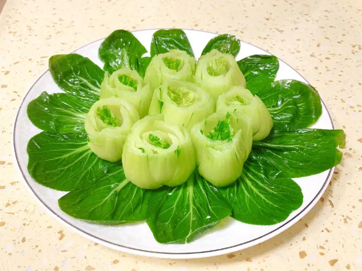 肉末上海青 第 4 步