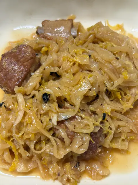 酸菜炖排骨