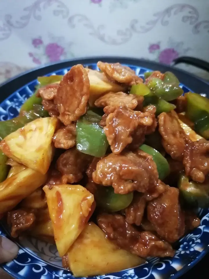 菠萝咕噜肉 第 13 步
