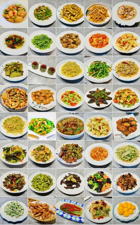 家常素食菜谱合集