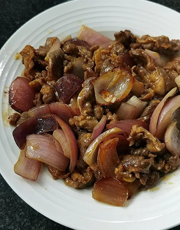 洋葱炒牛肉 第 6 步