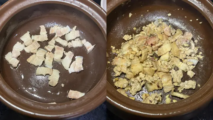 梅香咸鱼茄子煲 第 5 步